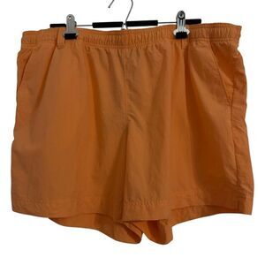 Columbia Size 1X Salmon Orange Gorpcore Sandy River Hiking Biking Active Shorts